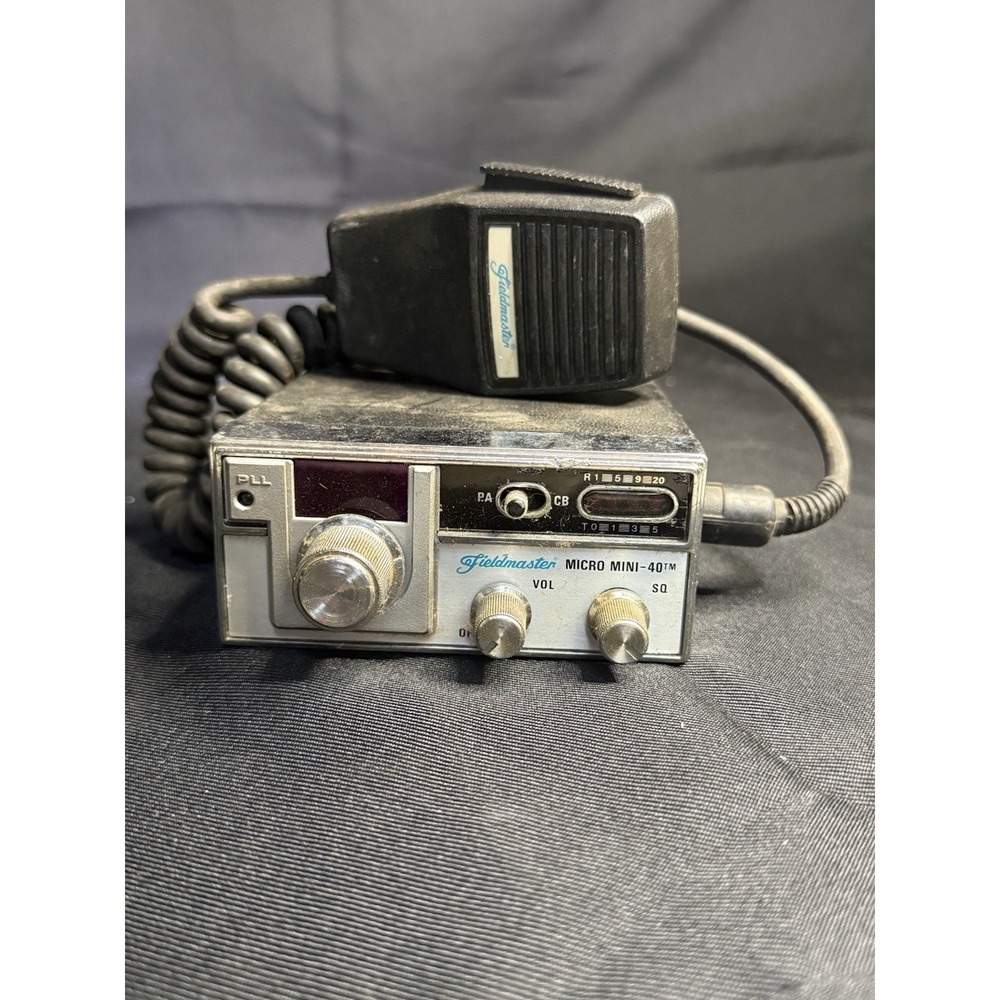 Fieldmaster Micro Mini-40TM CB Radio 40 Channel Transceiver Japan 3-5812A